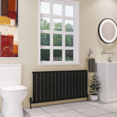 Dedington 600 x 1270mm Radiator - Matt Black