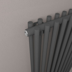 Murano 600 x 1200mm Radiator - Matt Anthracite