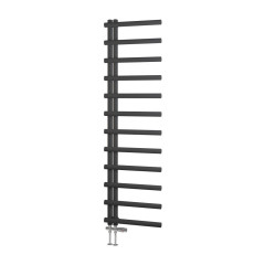 Marlow E-Style 1750 x 500mm Towel Rail - Matt Anthracite
