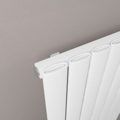 Sandhurst 600 x 835mm Aluminium Radiator - Matt White