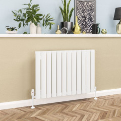 Sandhurst 600 x 835mm Aluminium Radiator - Matt White