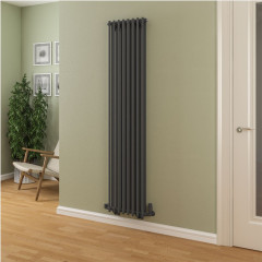 Murano 1800 x 410mm Radiator - Matt Anthracite