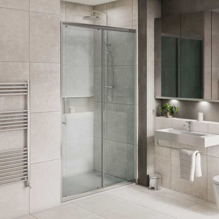 Slider In Alcove SilverAS120LF07