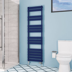 Dedington 1800 x 500mm Towel Rail - Matt Cobalt Blue