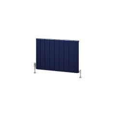 Withington 600 x 850mm Aluminium Radiator - Matt Cobalt Blue