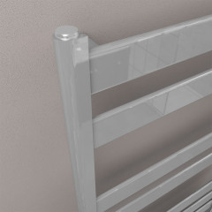 Pelago Aluminium Towel Rail 1800 x 600mm - Polished Aluminium