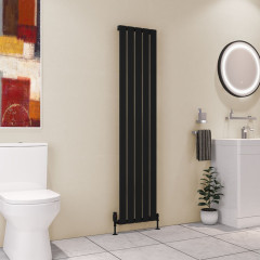 Dedington 1800 x 390mm Radiator - Matt Black