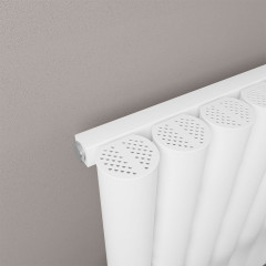 Burford 1800 x 275mm Aluminium Radiator - Matt White