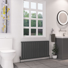 Dedington 600 x 1110mm Radiator - Matt Anthracite