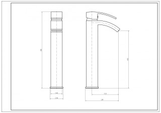 TAP005FL - Technical Drawings
