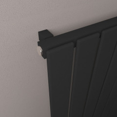 Dedington 600 x 1270mm Radiator - Matt Black