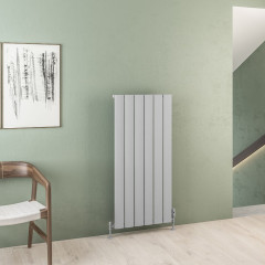 Malmesbury 1200 x 565mm Aluminium Radiator - Matt Grey